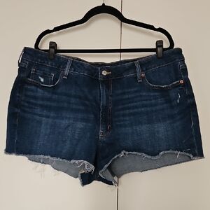 Old Navy Dark Blue Jean Shorts for Women